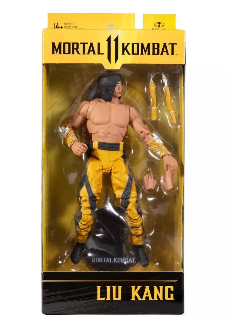 

Mortal Kombat game series peripheral toys hand do Liu Kang special edition 7 inch moving doll hand do