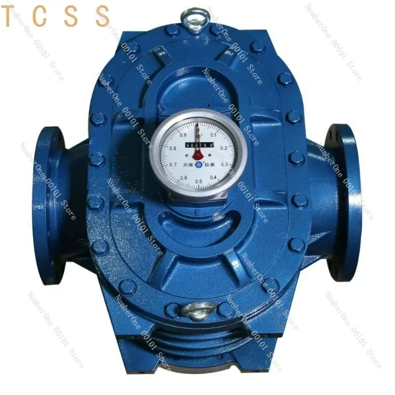 Integrated Explosion‑Proof Oval Gear Flowmeter High Precision Volumetric Meter For Asphalt High‑Viscosity Liquid Measurement