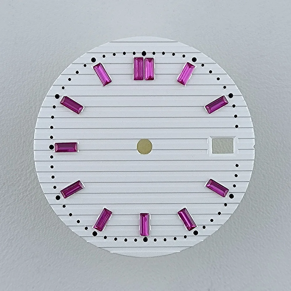 ساعة الطلب NH35 الطلب شعار مخصص الطلب الماس الطلب لا مضيئة صالح N H35/N H36 ساعة يد تعمل بالحركة اكسسوارات أدوات إصلاح