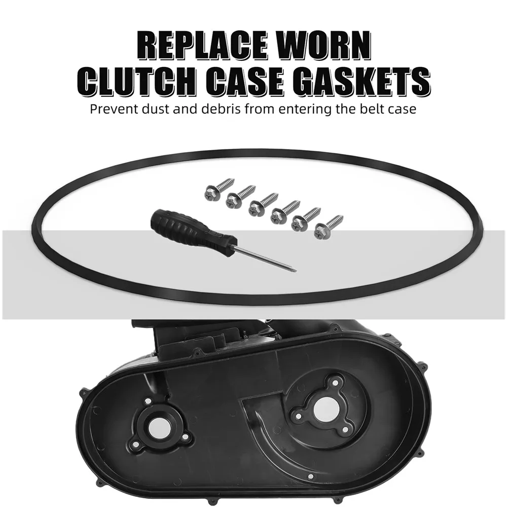 For RZR 570 900 Clutch Cover Gasket 5526449 Belt Box Seal UTV For Polaris General XP 1000 Ranger Crew 570 900 5521831 ACE 900