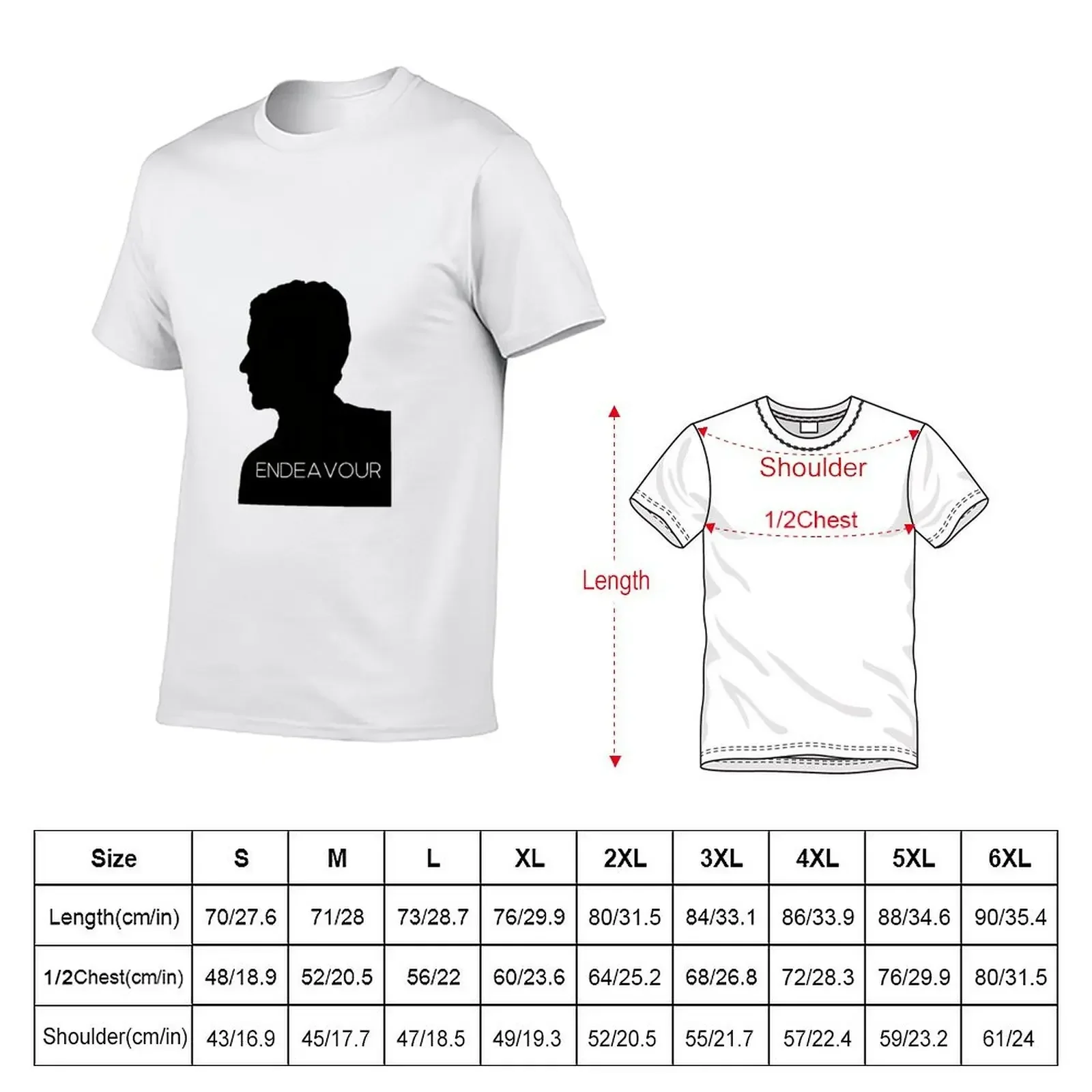 Endeavour T-Shirt tops essential t shirt designer shirts graphic shirts T-shirt men