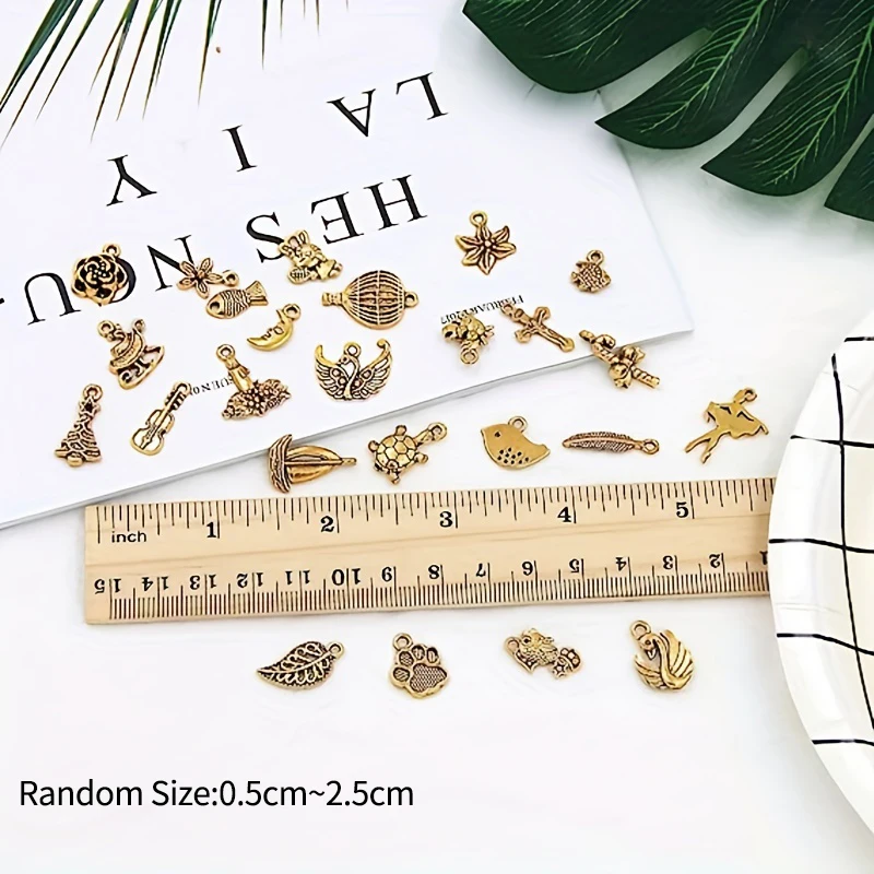 90Pcs Silvery Adjustable Bangles With Charms, Earring Hooks And Jump Rings, Suitable For DIY Jewelry Making image 3