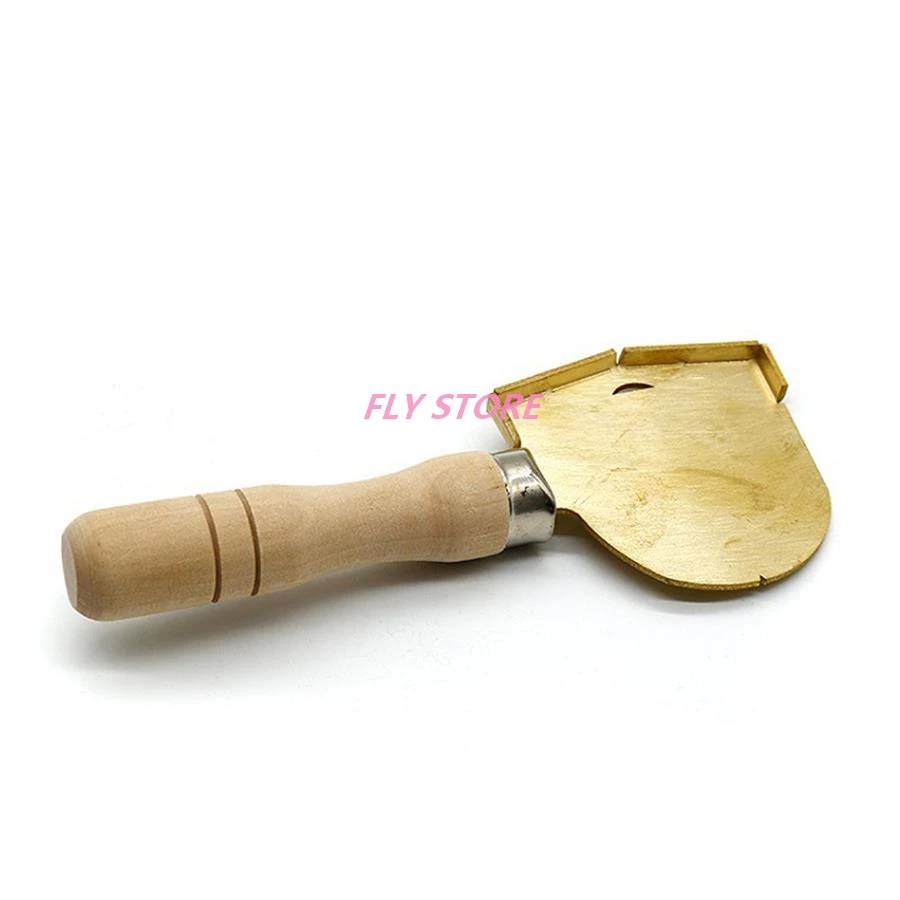 

1Pcs New Dental Copper shovel Dental technician Wax Spade Shovel Golden Shovel Complete Denture Shovel For Dental Lab Tools