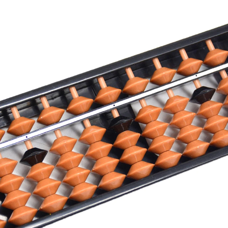 7/9/11/13/15/17 цифровые стержни, стандартные счеты, калькулятор из коричневых бусин, инструмент для подсчета, математические игрушки для начинающих 7/9/11/13/15/17 цифровые стержни, стандартные счеты, калькулятор из коричневых бусин, инструмент для подсчета, математические игрушки для начинающих