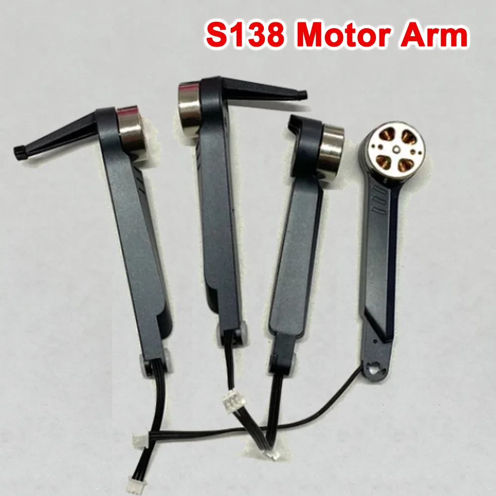 S138 Drone Motor Arm Spare Part A1 / B1 / A2 / B2 Arm with Engine RC Quadcopter S-138 Quadcopter Replacement Accessory