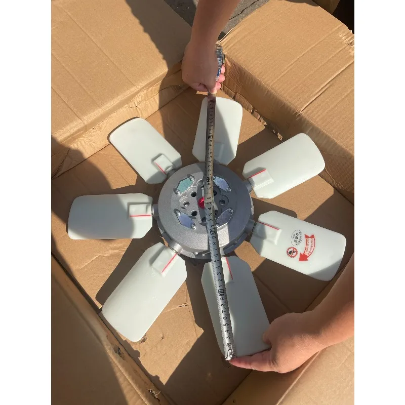4G33V16 Electric Reversible Cooling Fan Assembly Upgraded Large Motor & Fan Blade For Harvester Radiator Dust‑Removal
