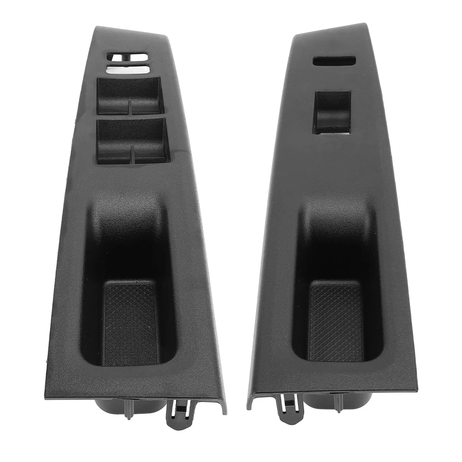 Front Armrest Upper Panel Sturdy Door Window Switch Bezel Cover Trim for Toyota Yaris 2012 to 2014