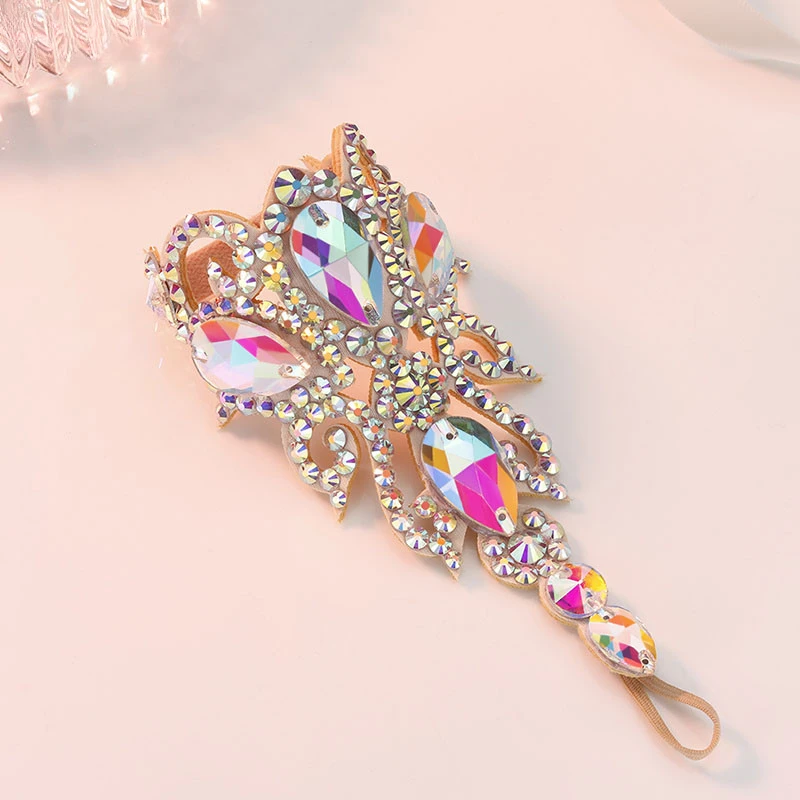 New Belly Dance Foot Accessories High-end Diamond-Studded Anklet  Oriental Dancing Female Adult Performance Accessories