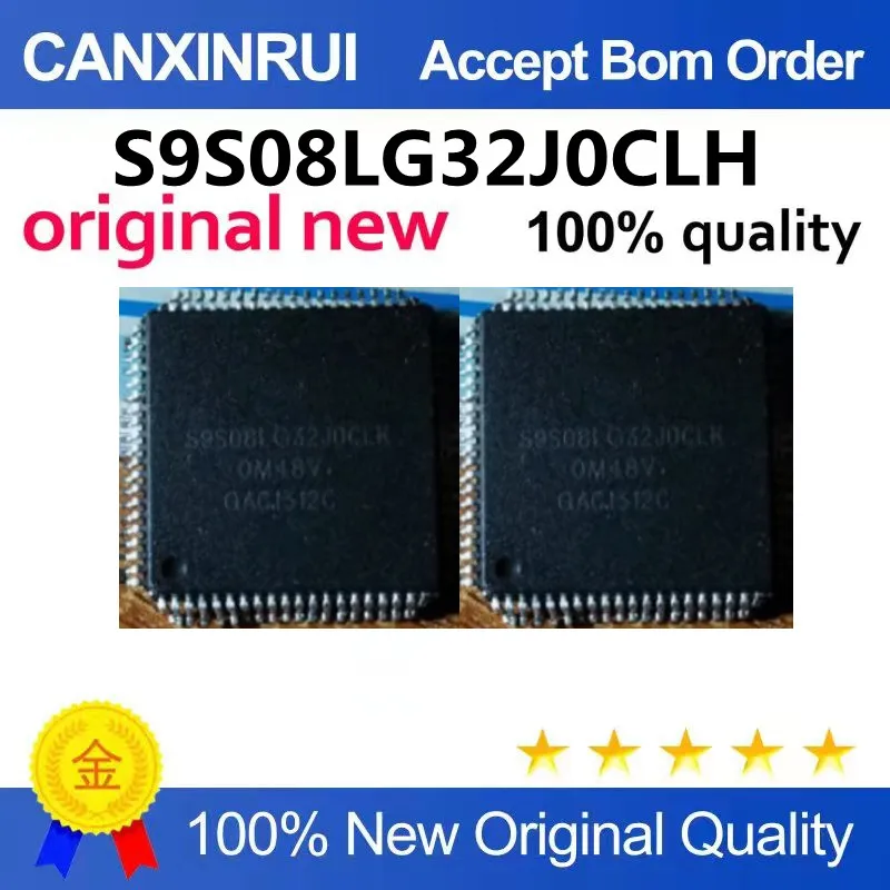 (5-100piezas)S9S08LG32J0CLH 0M48V Automotive CPU blank without