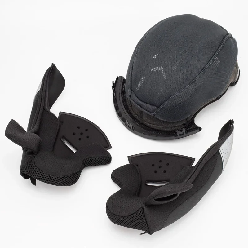 

A Set Motorcycle Helmet Lining Removable and Washable Inner Pad for Soman SM955-S/SM965/SMX8 Full Face Motorcycle Helmets Riding