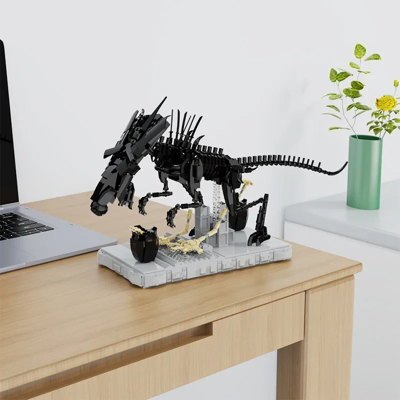 

MOC Monster Queen строительные блоки классический фильм собранная модель Facehuged Monster кирпичи игрушки подарок для фанатов для взрослых