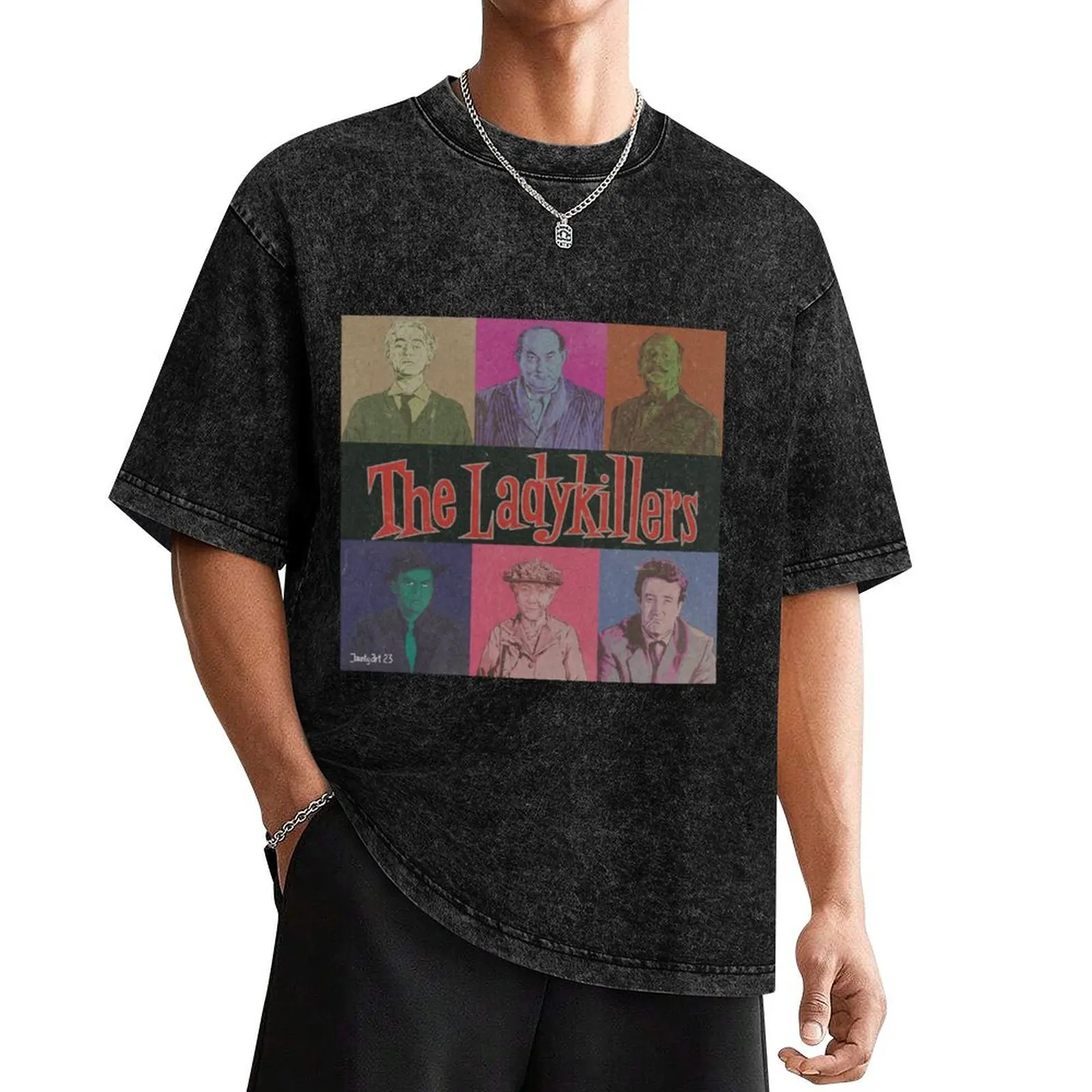 The Ladykillers 1955 T-Shirt heavyweights sports fans T-shirts for men cotton