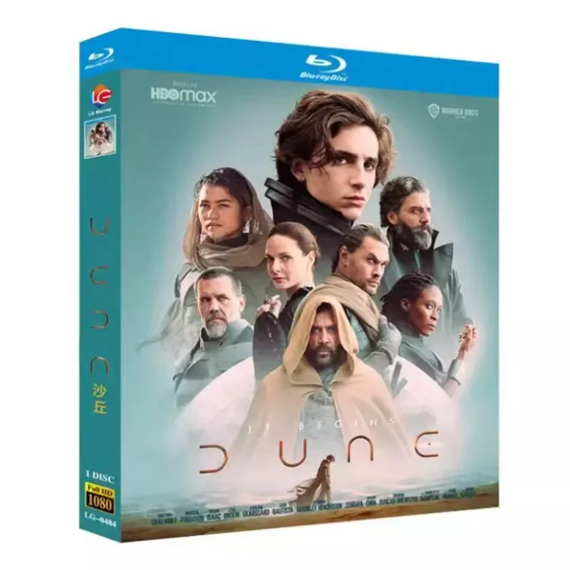 Blu ray Ultra High Definition Film Dune BD Disc Box with Chinese and English Subtitles