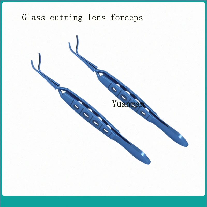 

Ophthalmic auxiliary clamping forceps clamping nail forceps glass cutting lens forceps contact mirror clamping mirror forceps