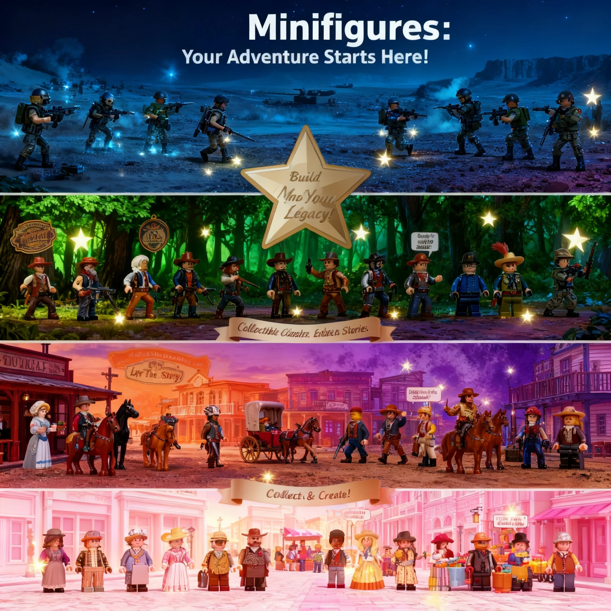 Set de Construcción de Figuras de Acción, Delta Force, Red Dead Redemption, Mini Bloques de Construcción, Juguetes, Regalos para Fiestas Infantiles, Nuevos Bloques de Construcción