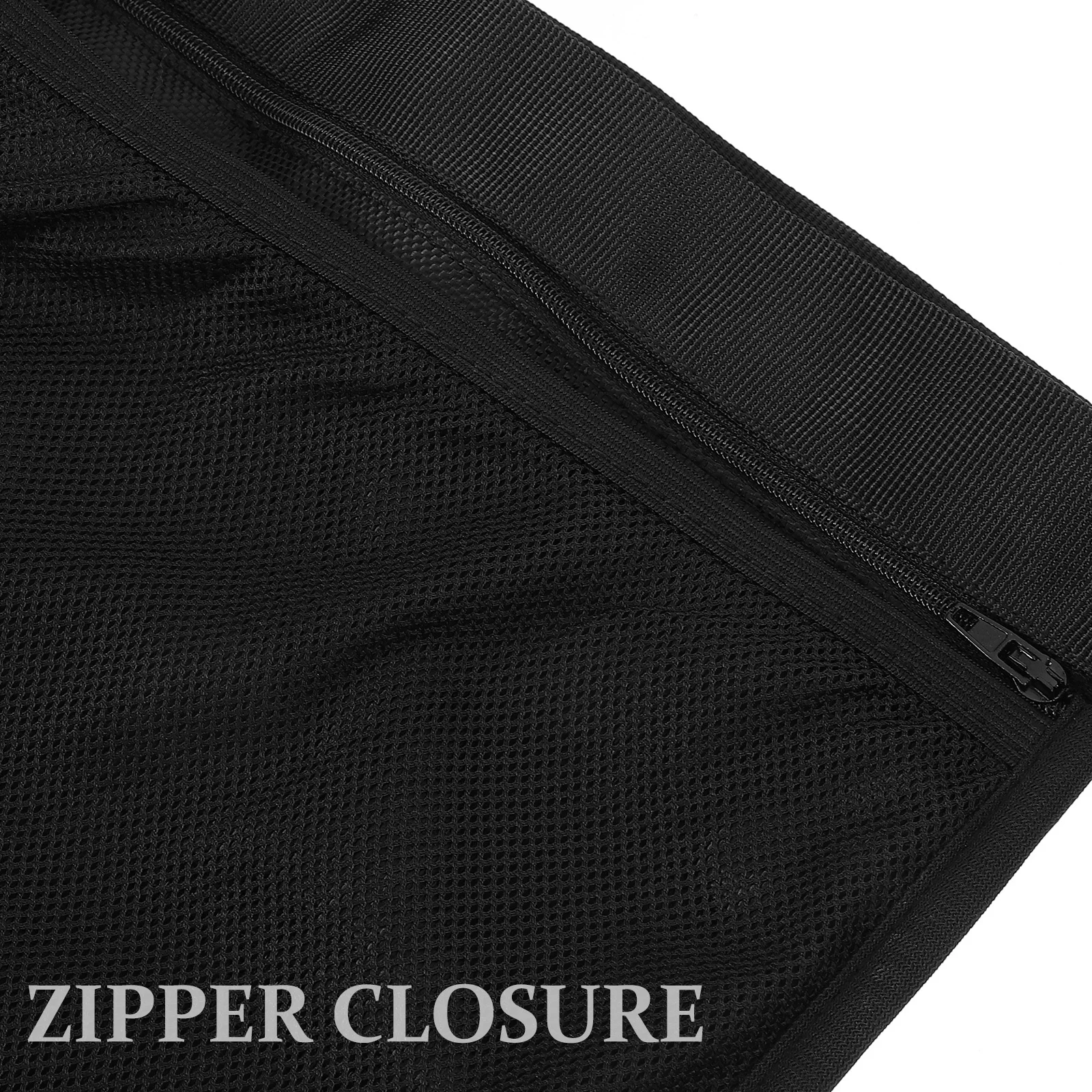 

Portable Tennis Ball Picking Bag Wear-Resistant Fabric with Smooth Zipper Large Capacity for Training Practice Games Outdoor Use