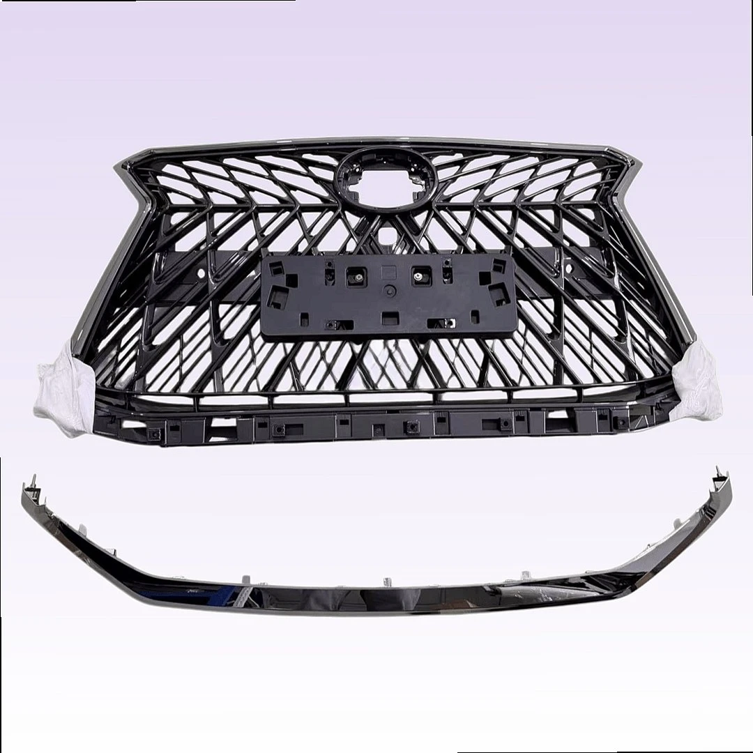 For  LX570 Front Grille Bumper Trim Mesh Fish Scale Style Anti-Insect High Quality