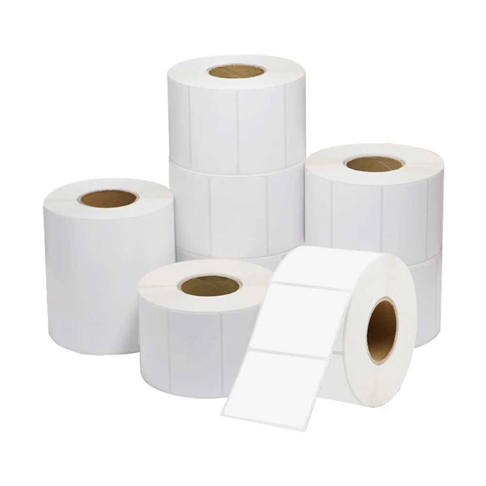White Gloss Inkjet Paper Blank Roll Packaging Label Sticker for Epson ColorWorks TM- C3500 TM-C3520 TM-C3400 Ink Digital Printer