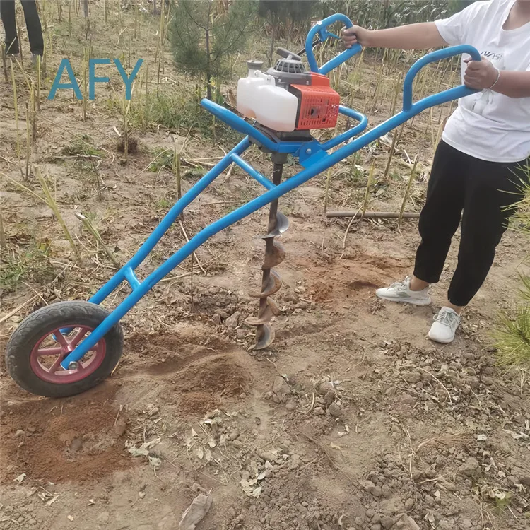 30CM Ground Deep Post Hole Digger for Power Earth Augers Drill Fertilization Piling Hole Drilling Orchard Tree Planting