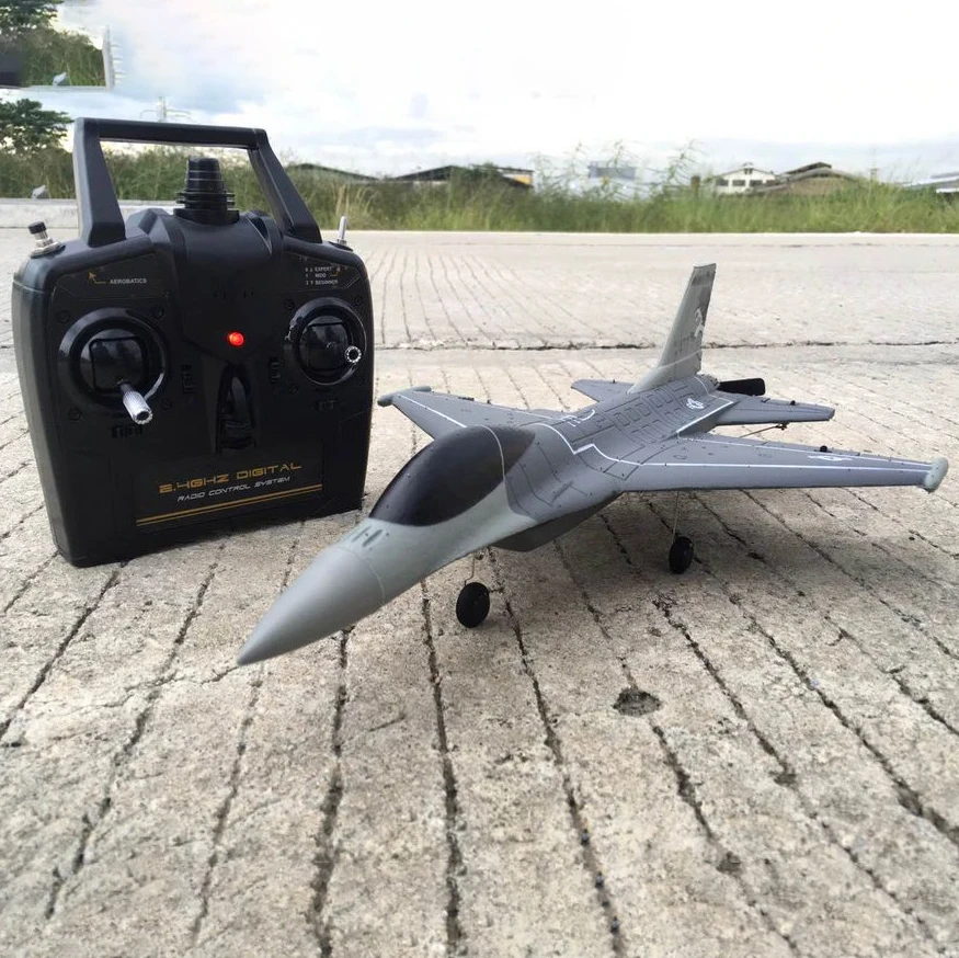 Volantexrc F16 Fighting Falcon Jet Plane Rc Airplane 265mm 4ch Rtf With Xpilot Stabilizer Trainer Airplane 761-10 Rc Fighter Toy