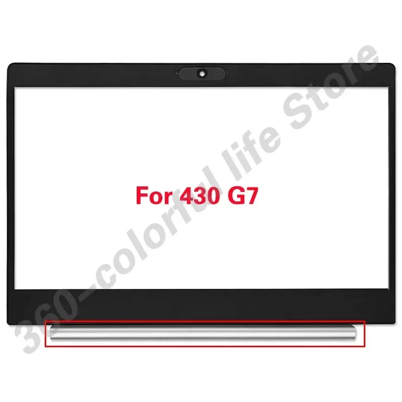 جديد لـ HP ProBook 430 G6 430 G7 Zhan 66 13 G2 G3 شاشة LCD الغطاء الخلفي الإطار الأمامي Palmrest العلوي السفلي الغطاء السفلي الفضي