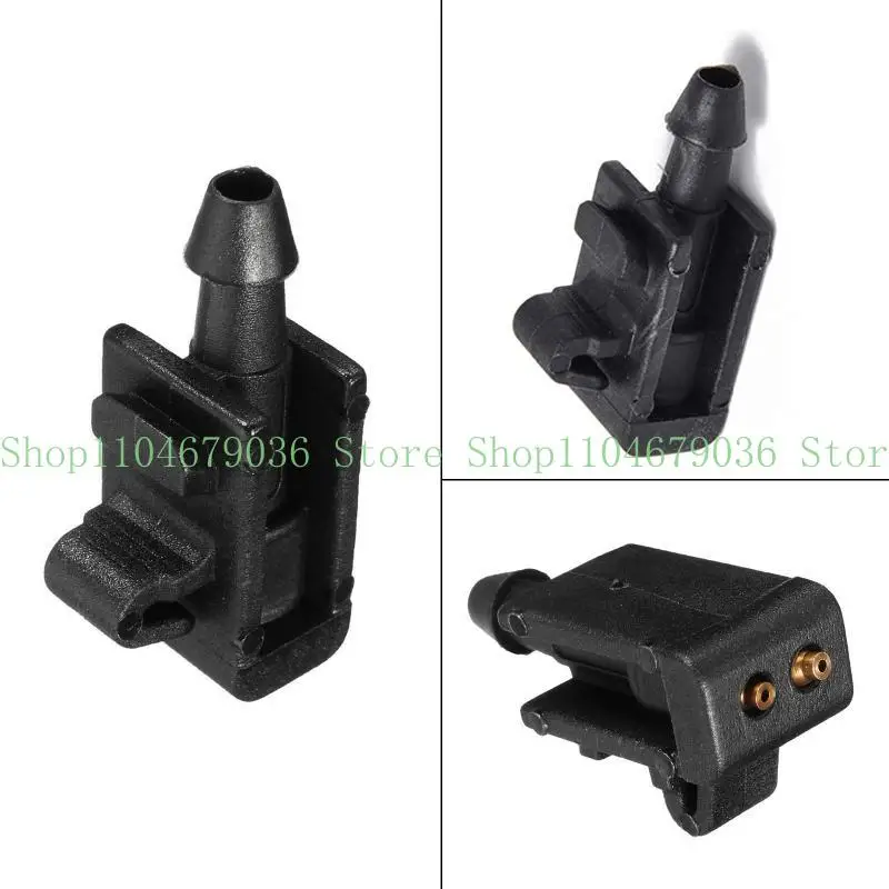 

652F 2Pcs Car Windshield Cleaning Washer Nozzle for Megane 2 Scenic2 8200082347 Easy to Install
