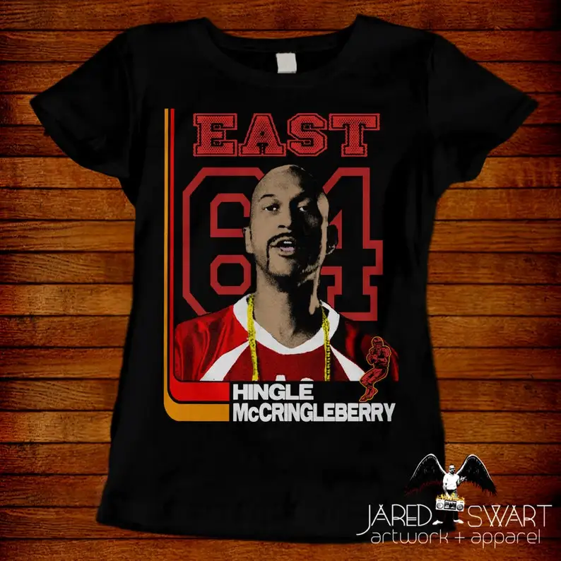 Hingle McKringleberry T-shirt Key & Peele East/West Bowl parody Tee Sizes S M L XL 2XL 3XL 4XL 5XL also in ladies fit S-2XL