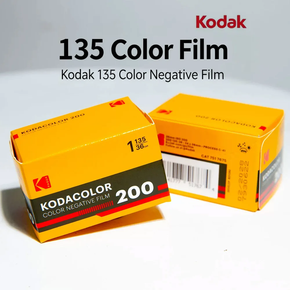 Nuevo Empaque de Película KODAK GOLD 200 de 35 mm, 1, 2, 5, 6, 10 Rollos, 36 Exposiciones por Rollo para Cámara KODAK M35 / M38 (Fecha de Caducidad: 2027)
