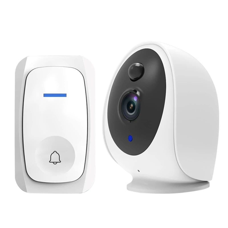 

Wireless Doorbell My Orders Placed Upgrade 2 In 1 Intelligent 2-Way Voice Doorbell Camera Door Bell Ultra Clear, Easy To Use