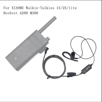 Walkie Talkie G Type PTT Earphone Mic Headset 1 Pin 3.5mm for Xiaomi Lite/1S/1/2/2S/Polar Bee A208 M308 Radio