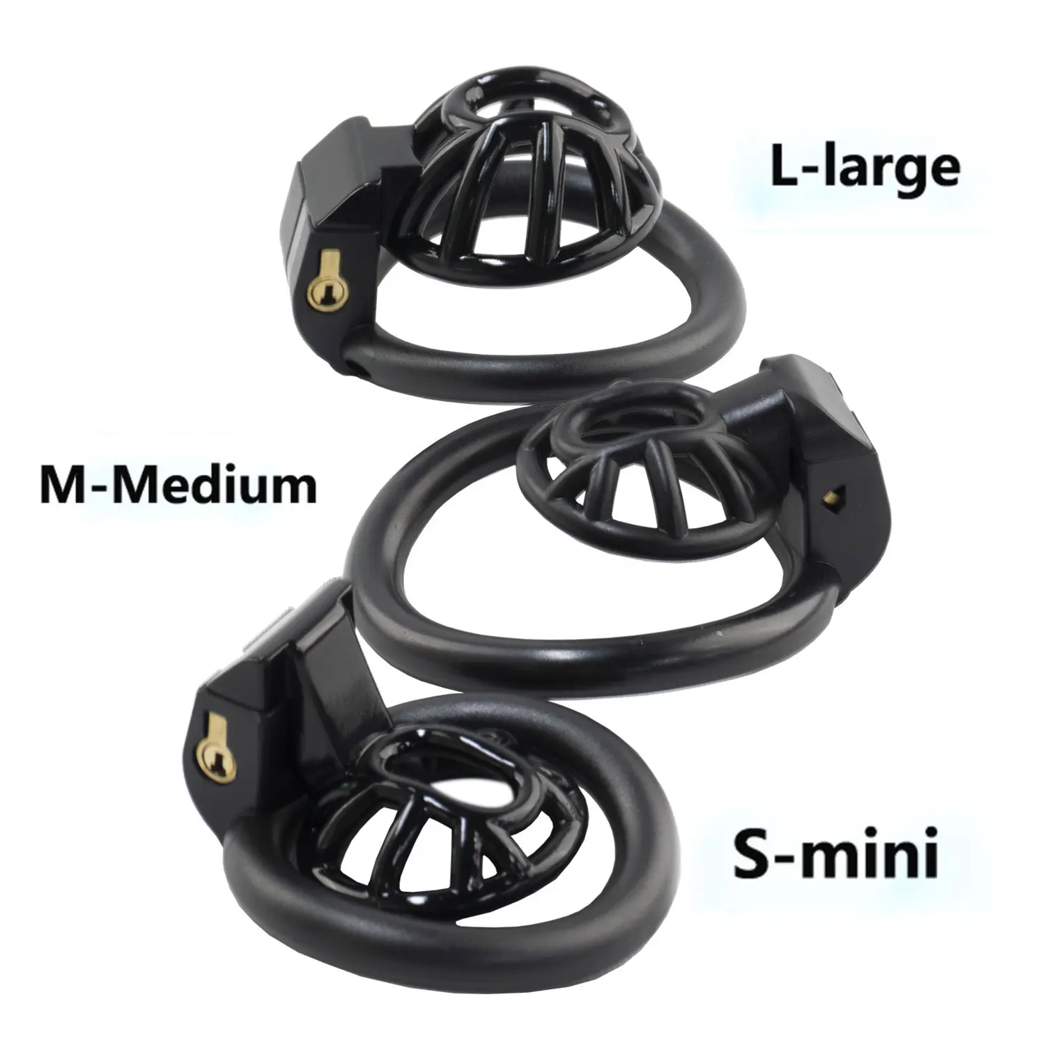 فريدورتش ذكر خفيف الوزن قفص العفة قفل 4 حلقات العذرية ثلاثية الأبعاد قفص عبودية لمنع الغش ممارسة الجنس لعبة Sextoy