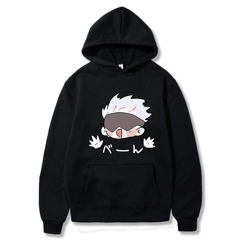 

Anime Jujutsu Kaisen Print Autumn Men/Women Hoodie Long Casual Oversized Pullover Sweatshirt Fashion Tops Unisex Clothing