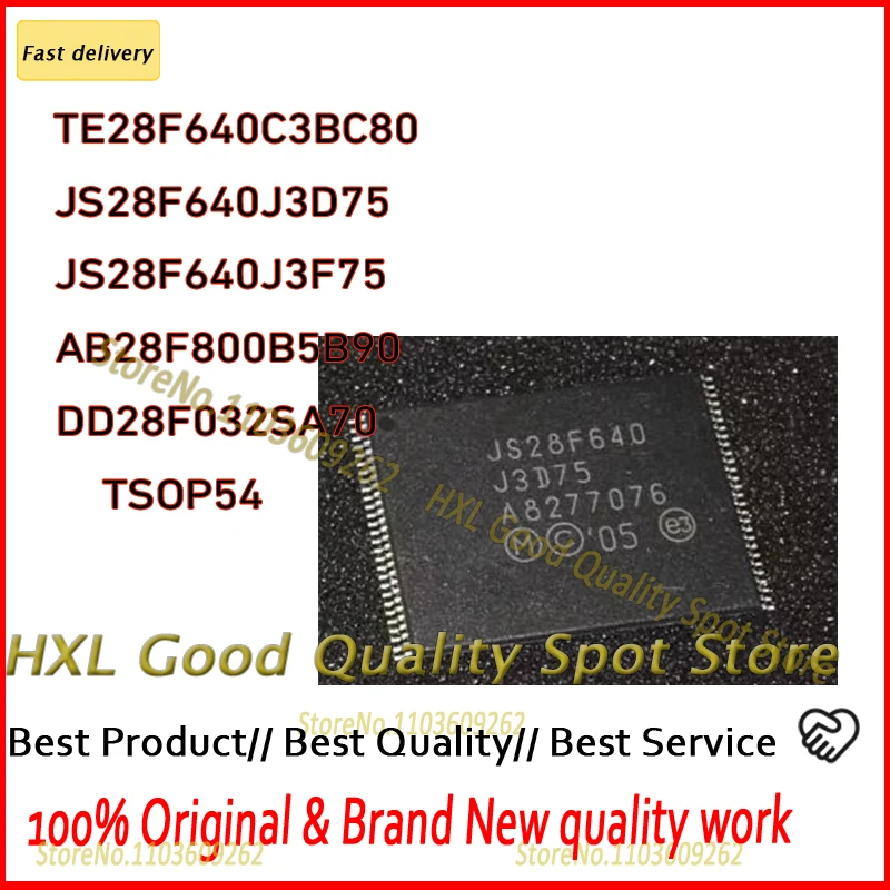 

TE28F640C3BC80 5 шт. TE28F640 JS28F640J3D75 JS28F640 JS28F640J3F75 AB28F800B5B90 AB28F800 DD28F032SA70 DD28F032 TSOP56