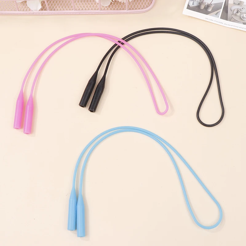 

Silicone Eyeglasses Strap Glasses Sunglasses Chain Sports Band Cord Holder Elastic Anti Slip String Ropes Elastic Glasses String