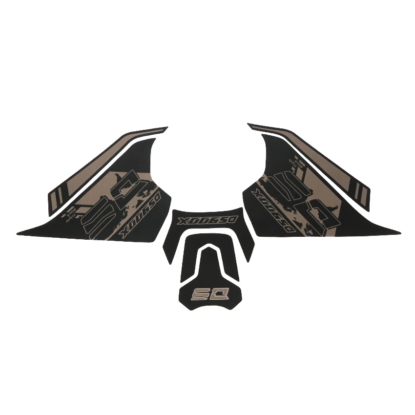 دراجة نارية الجانب خزان الوقود وسادة الشارات حامي الجسم ل VOGE DS900X 2024-2025 سنة هيكل السمكة ملصق حامي التصحيح الملحقات