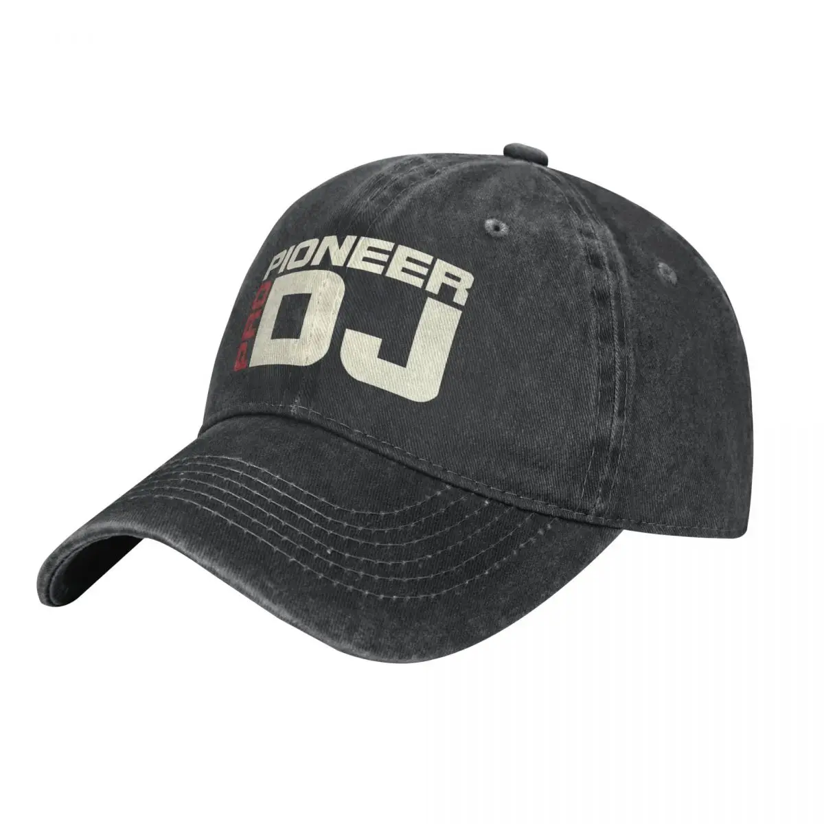 Pioneers Dj Pro Denim Baseball Cap Popular Logo Female Male Custom Logo Trucker Hat Stylish Kpop Rock Sunscreen Baseball Caps