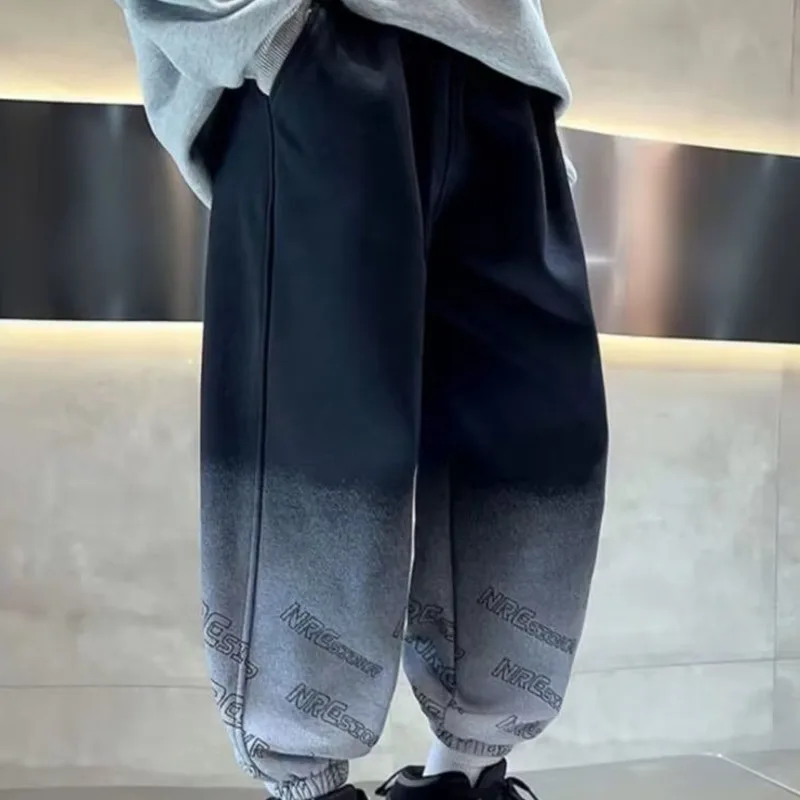 Boys' Pants New Summer Children's Handsome Sports Pants Boys' Pi Shuai Spring Wear Big Children's Guard Pants image 5