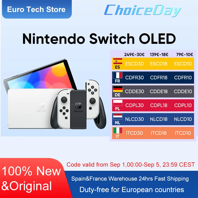 Guía completa para comprar Nintendo Switch OLED en AliExpress