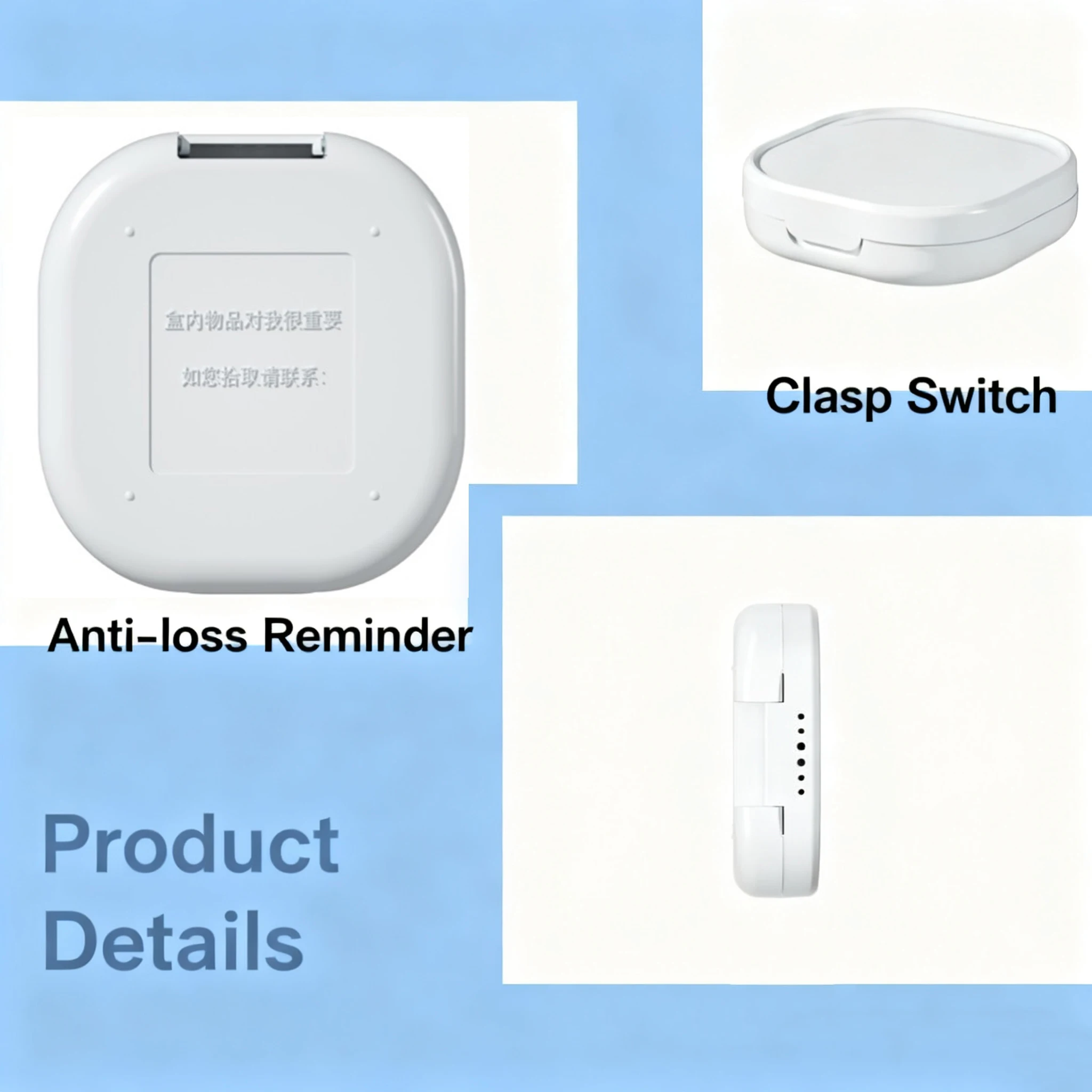 

Портативный ортодонтический фиксатор с зеркалом, многофункциональный ящик для хранения зубных протезов, модный гаджет для ухода за полостью рта для взрослых