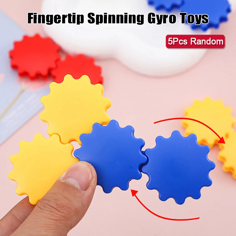 

5 шт., мини-спиннер на кончиках пальцев, игрушка-гироскоп, гравитационная игрушка для снижения давления, антистрессовая игрушка для взрослых и детей, игрушки для снятия стресса