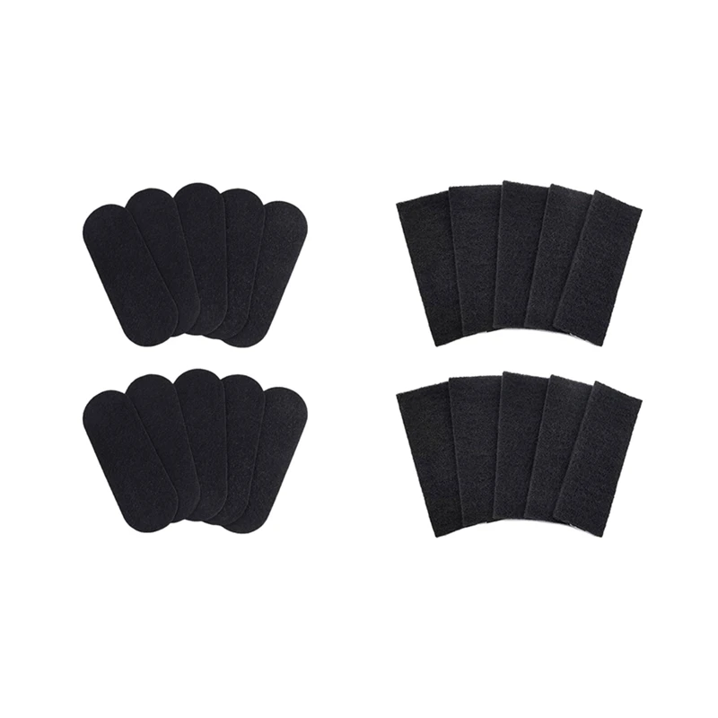 AB15-10 PCS Ceiling Fan Filters, Activated Coconut Carbon Filter Filters For Ceiling Fan Blades Eliminate Odors