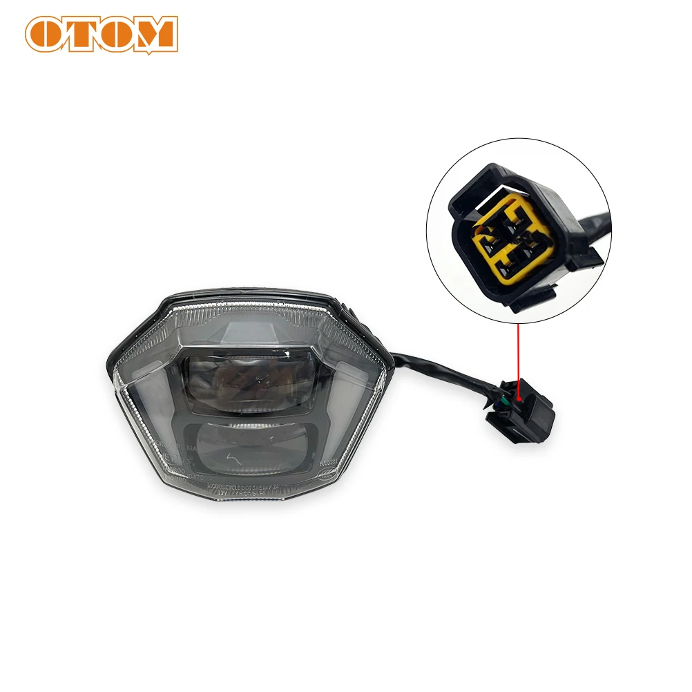 OTOM Motorcycle Headlight Bracket For Surron Ultra Bee Head Lamp Protector Front Lights Decorative Electric Dirt Bike Accessory