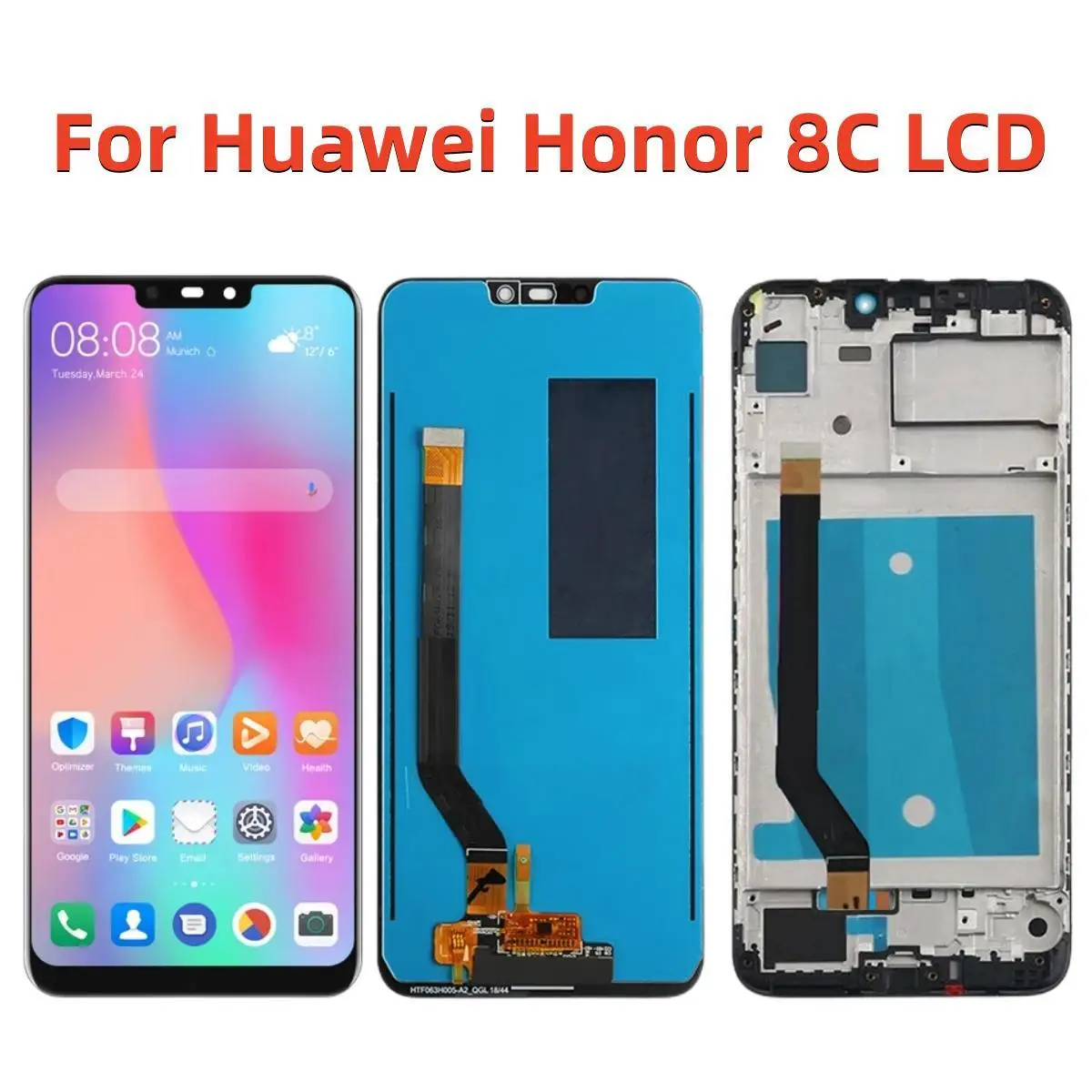 

6.26" For Huawei Honor 8C LCD Original BKK-AL10 BKK-L21 Display Touch Screen Digitizer Assembly For Honor 8C Screen Replacement