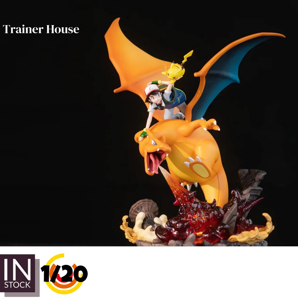 

[IN STOCK] 1/20 Resin Figure [Trainer House] Charizard Ash