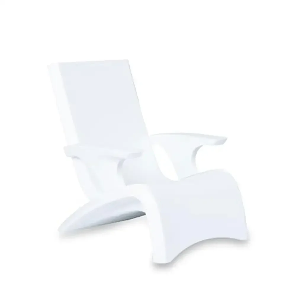 

Ergonomic Vero Adirondack Chair Poolside Lounging Fade-Resistant & Waterproof Outdoor Furniture Sun Shelf Accessory Ready