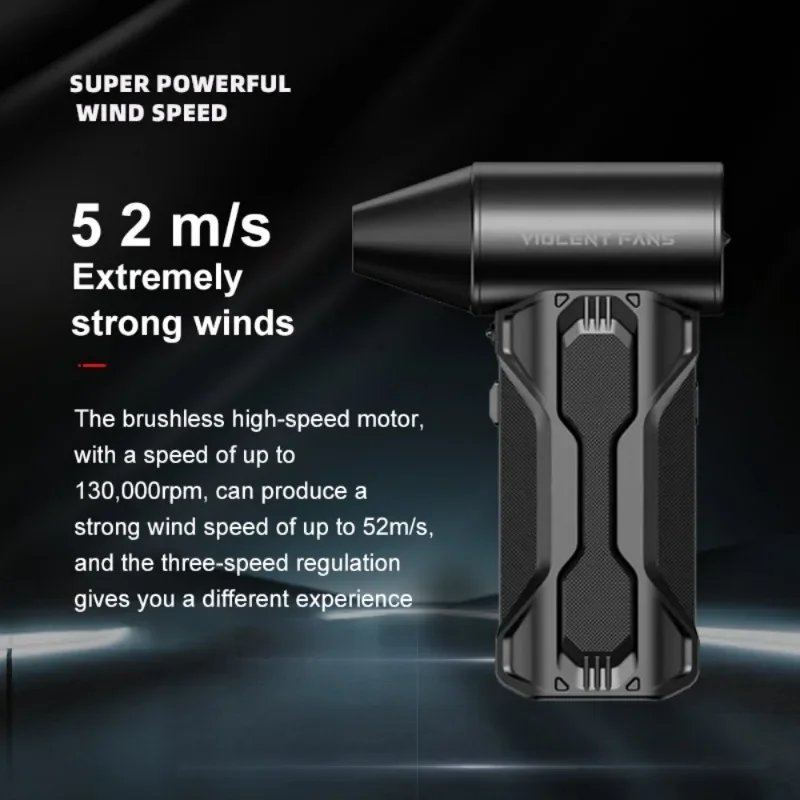 Ventilateur électrique Turbo Jet pour voiture, dépoussiéreur à air, déterminer le mini ventilateur violent, adapté aux livres de clavier de voiture, outils électriques ménagers