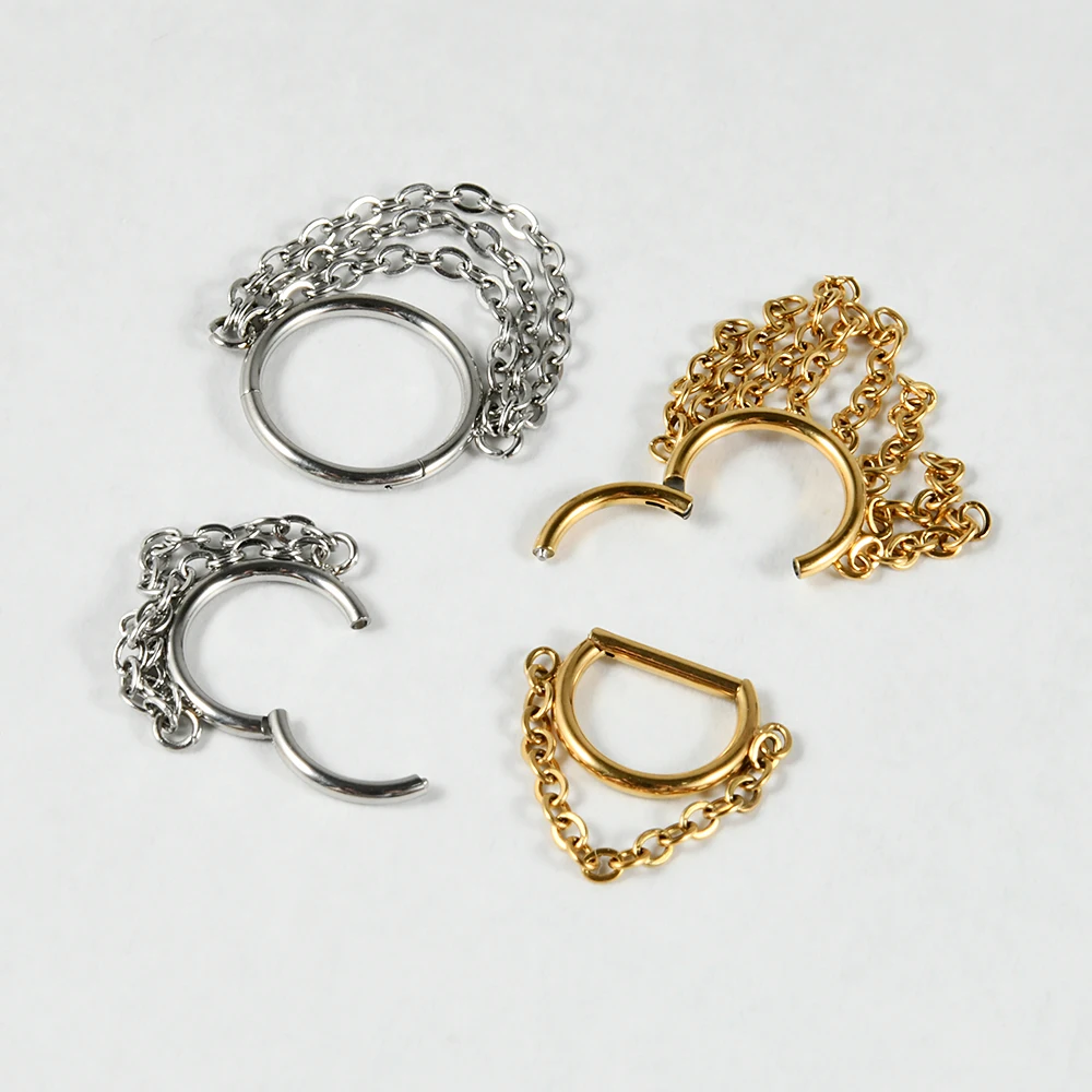 1 sztuk łańcuszek ze stali chi – Helix Cartilage Ring recenzja i cena