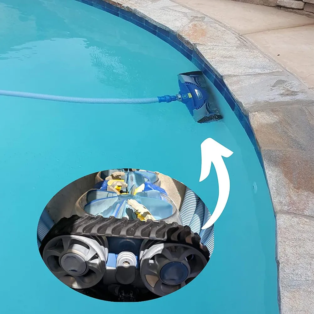 

Spare Tire Track Outdoor Living Replacement Rubber Tire Track Wheel 2 Pcs Accessories For Zodiac Mx8 Pool Cleaner