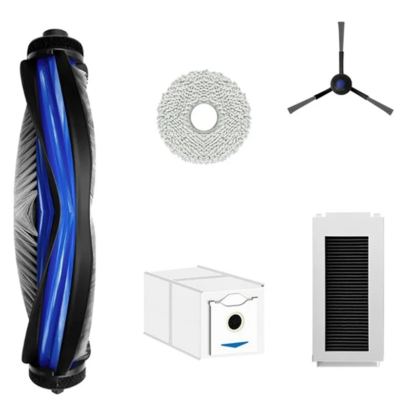 

AT05-9PCS Vacuum Brush Filter And Mop Cloth Set For Ecovacs Debot N30 Omni N30 Pro Omni Vacuum Cleaner Replacement Parts