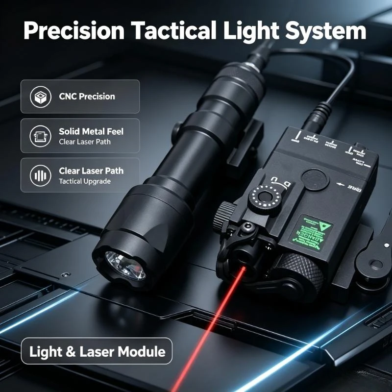 20Mm Rail Installed Mini-A2 Peq15 Style Red Green Light Accessory For Hobby Model Fit M300 M600 Equipment